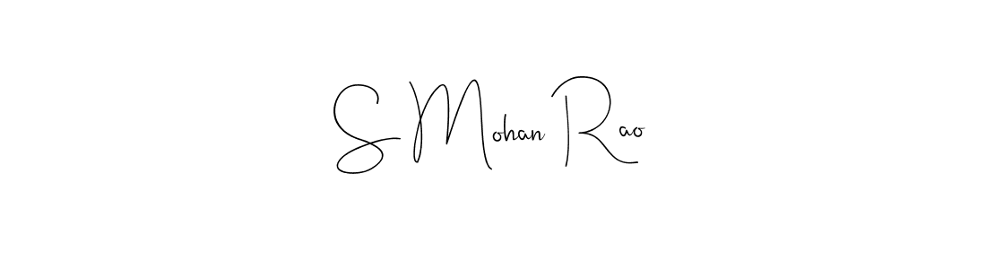 It looks lik you need a new signature style for name S Mohan Rao. Design unique handwritten (Andilay-7BmLP) signature with our free signature maker in just a few clicks. S Mohan Rao signature style 4 images and pictures png