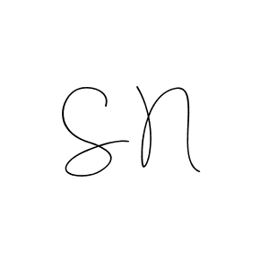 How to make S N name signature. Use Andilay-7BmLP style for creating short signs online. This is the latest handwritten sign. S N signature style 4 images and pictures png