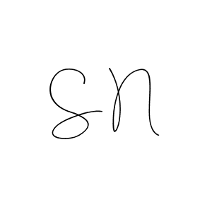S N stylish signature style. Best Handwritten Sign (Andilay-7BmLP) for my name. Handwritten Signature Collection Ideas for my name S N. S N signature style 4 images and pictures png