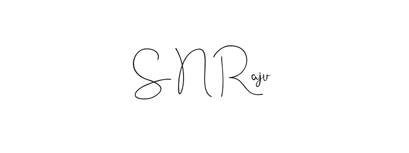 Make a beautiful signature design for name S N Raju. Use this online signature maker to create a handwritten signature for free. S N Raju signature style 4 images and pictures png