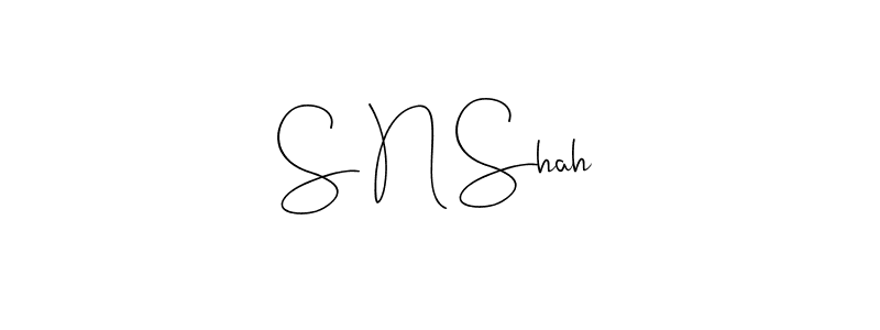 Also You can easily find your signature by using the search form. We will create S N Shah name handwritten signature images for you free of cost using Andilay-7BmLP sign style. S N Shah signature style 4 images and pictures png