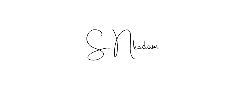 Make a short S Nkadam signature style. Manage your documents anywhere anytime using Andilay-7BmLP. Create and add eSignatures, submit forms, share and send files easily. S Nkadam signature style 4 images and pictures png