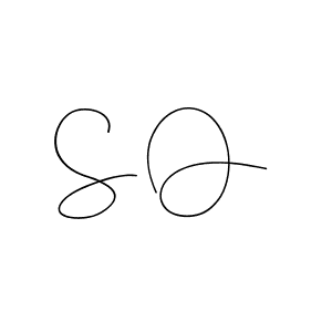 It looks lik you need a new signature style for name S O. Design unique handwritten (Andilay-7BmLP) signature with our free signature maker in just a few clicks. S O signature style 4 images and pictures png