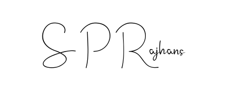 Similarly Andilay-7BmLP is the best handwritten signature design. Signature creator online. You can use it as an online autograph creator for name S P Rajhans. S P Rajhans signature style 4 images and pictures png
