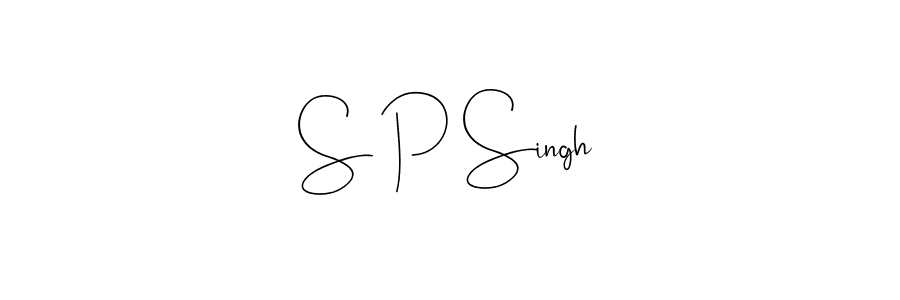 Also You can easily find your signature by using the search form. We will create S P Singh name handwritten signature images for you free of cost using Andilay-7BmLP sign style. S P Singh signature style 4 images and pictures png