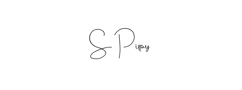 Also we have S Pillay name is the best signature style. Create professional handwritten signature collection using Andilay-7BmLP autograph style. S Pillay signature style 4 images and pictures png