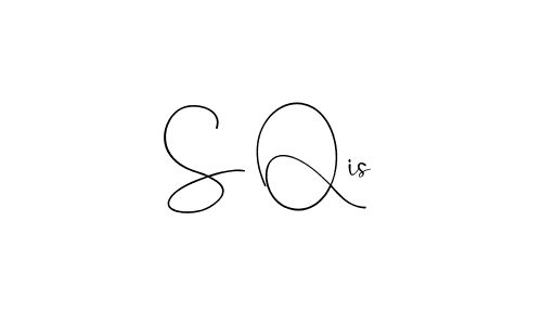 S Qis stylish signature style. Best Handwritten Sign (Andilay-7BmLP) for my name. Handwritten Signature Collection Ideas for my name S Qis. S Qis signature style 4 images and pictures png