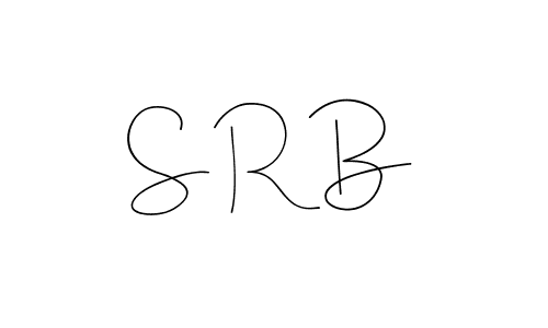 It looks lik you need a new signature style for name S R B. Design unique handwritten (Andilay-7BmLP) signature with our free signature maker in just a few clicks. S R B signature style 4 images and pictures png