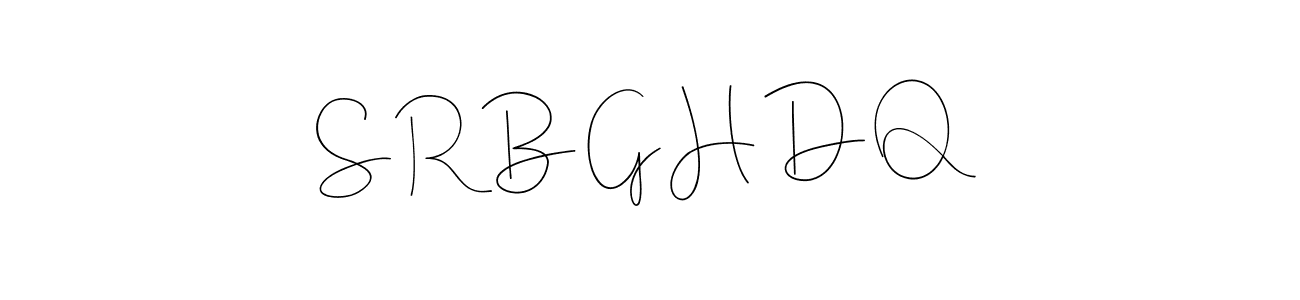 Use a signature maker to create a handwritten signature online. With this signature software, you can design (Andilay-7BmLP) your own signature for name S R B G H D Q. S R B G H D Q signature style 4 images and pictures png