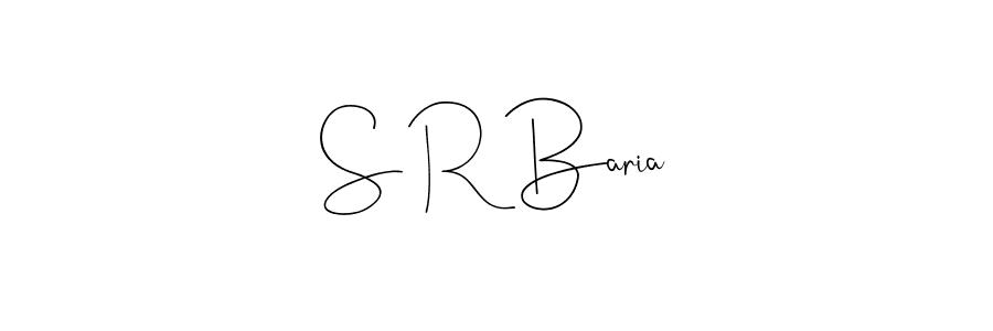 It looks lik you need a new signature style for name S R Baria. Design unique handwritten (Andilay-7BmLP) signature with our free signature maker in just a few clicks. S R Baria signature style 4 images and pictures png