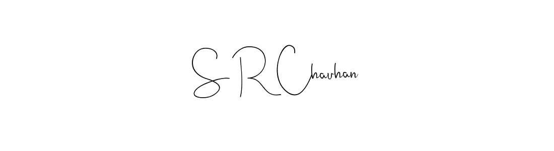 This is the best signature style for the S R Chauhan name. Also you like these signature font (Andilay-7BmLP). Mix name signature. S R Chauhan signature style 4 images and pictures png
