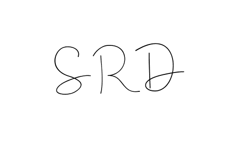 Use a signature maker to create a handwritten signature online. With this signature software, you can design (Andilay-7BmLP) your own signature for name S R D. S R D signature style 4 images and pictures png