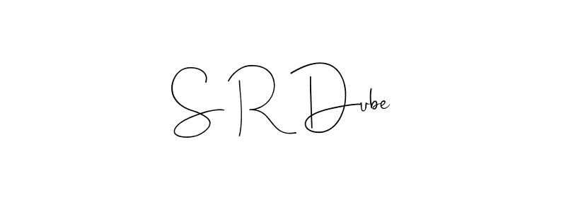 How to Draw S R Dube signature style? Andilay-7BmLP is a latest design signature styles for name S R Dube. S R Dube signature style 4 images and pictures png