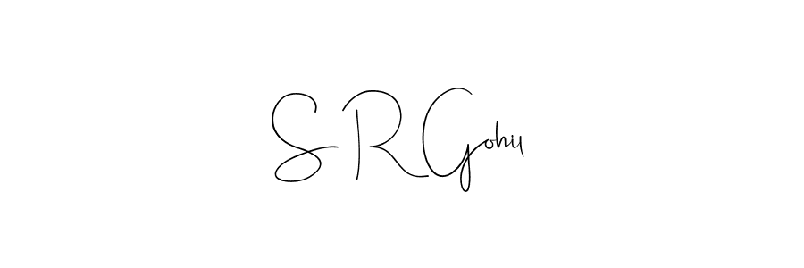 Here are the top 10 professional signature styles for the name S R Gohil. These are the best autograph styles you can use for your name. S R Gohil signature style 4 images and pictures png