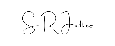 How to make S R Jadhao signature? Andilay-7BmLP is a professional autograph style. Create handwritten signature for S R Jadhao name. S R Jadhao signature style 4 images and pictures png