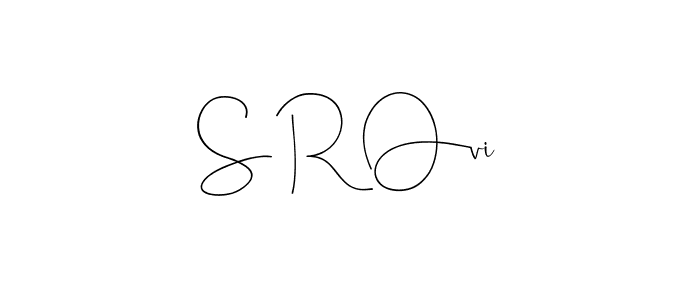 if you are searching for the best signature style for your name S R Ovi. so please give up your signature search. here we have designed multiple signature styles  using Andilay-7BmLP. S R Ovi signature style 4 images and pictures png