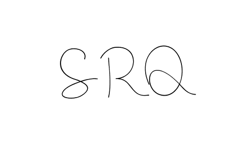 Make a beautiful signature design for name S R Q. With this signature (Andilay-7BmLP) style, you can create a handwritten signature for free. S R Q signature style 4 images and pictures png