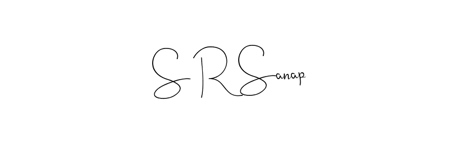 Design your own signature with our free online signature maker. With this signature software, you can create a handwritten (Andilay-7BmLP) signature for name S R Sanap. S R Sanap signature style 4 images and pictures png