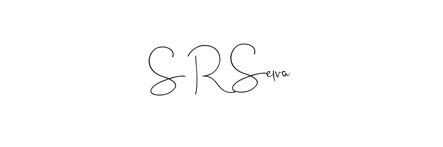 Similarly Andilay-7BmLP is the best handwritten signature design. Signature creator online .You can use it as an online autograph creator for name S R Selva. S R Selva signature style 4 images and pictures png