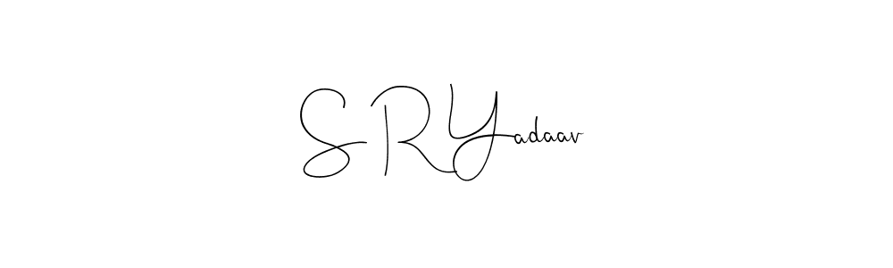 How to Draw S R Yadaav signature style? Andilay-7BmLP is a latest design signature styles for name S R Yadaav. S R Yadaav signature style 4 images and pictures png