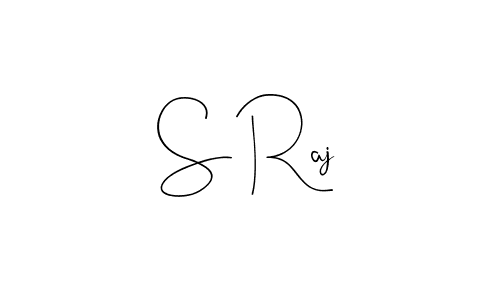 How to make S Raj signature? Andilay-7BmLP is a professional autograph style. Create handwritten signature for S Raj name. S Raj signature style 4 images and pictures png