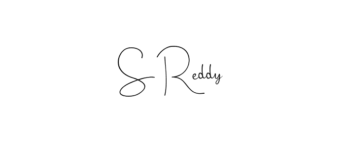 S Reddy stylish signature style. Best Handwritten Sign (Andilay-7BmLP) for my name. Handwritten Signature Collection Ideas for my name S Reddy. S Reddy signature style 4 images and pictures png