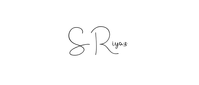 How to Draw S Riyaz signature style? Andilay-7BmLP is a latest design signature styles for name S Riyaz. S Riyaz signature style 4 images and pictures png