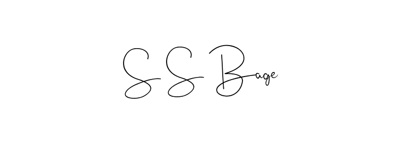 Make a short S S Bage signature style. Manage your documents anywhere anytime using Andilay-7BmLP. Create and add eSignatures, submit forms, share and send files easily. S S Bage signature style 4 images and pictures png
