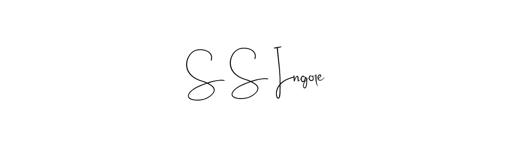 S S Ingole stylish signature style. Best Handwritten Sign (Andilay-7BmLP) for my name. Handwritten Signature Collection Ideas for my name S S Ingole. S S Ingole signature style 4 images and pictures png