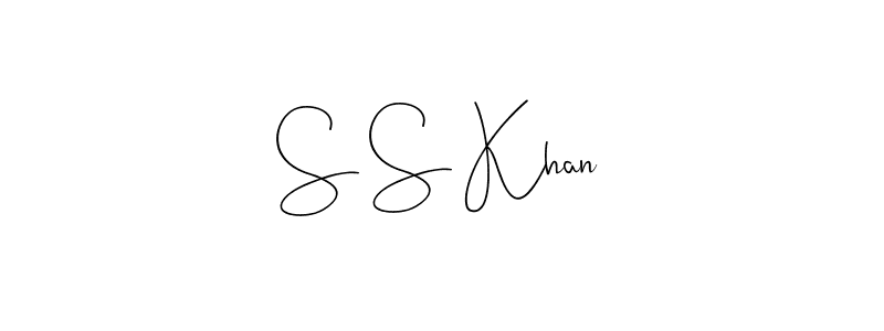 if you are searching for the best signature style for your name S S Khan. so please give up your signature search. here we have designed multiple signature styles  using Andilay-7BmLP. S S Khan signature style 4 images and pictures png