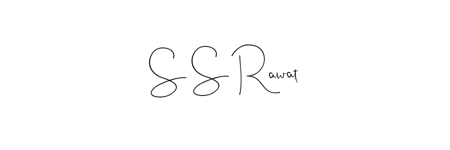 S S Rawat stylish signature style. Best Handwritten Sign (Andilay-7BmLP) for my name. Handwritten Signature Collection Ideas for my name S S Rawat. S S Rawat signature style 4 images and pictures png