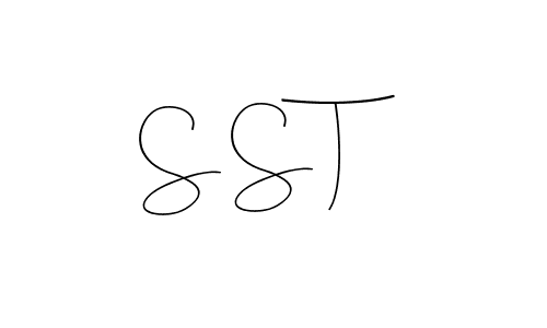 How to Draw S S T signature style? Andilay-7BmLP is a latest design signature styles for name S S T. S S T signature style 4 images and pictures png