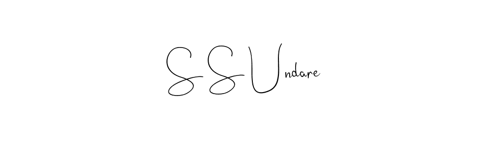 How to make S S Undare signature? Andilay-7BmLP is a professional autograph style. Create handwritten signature for S S Undare name. S S Undare signature style 4 images and pictures png