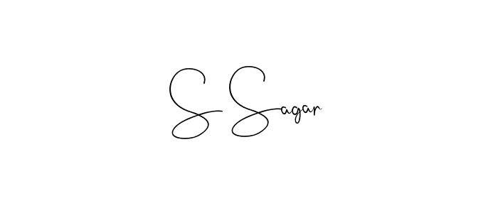 Use a signature maker to create a handwritten signature online. With this signature software, you can design (Andilay-7BmLP) your own signature for name S Sagar. S Sagar signature style 4 images and pictures png