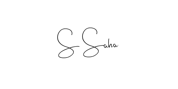It looks lik you need a new signature style for name S Saha. Design unique handwritten (Andilay-7BmLP) signature with our free signature maker in just a few clicks. S Saha signature style 4 images and pictures png