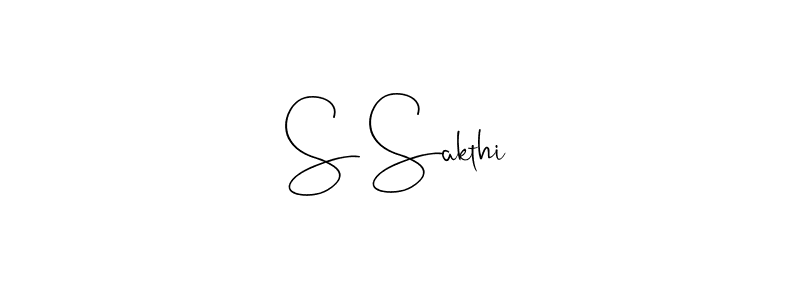 Also we have S Sakthi name is the best signature style. Create professional handwritten signature collection using Andilay-7BmLP autograph style. S Sakthi signature style 4 images and pictures png