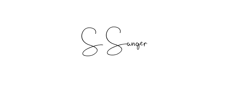 Also we have S Sanger name is the best signature style. Create professional handwritten signature collection using Andilay-7BmLP autograph style. S Sanger signature style 4 images and pictures png