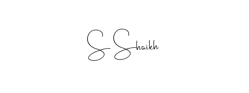 See photos of S Shaikh official signature by Spectra . Check more albums & portfolios. Read reviews & check more about Andilay-7BmLP font. S Shaikh signature style 4 images and pictures png