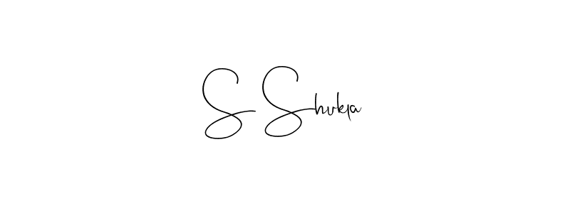 This is the best signature style for the S Shukla name. Also you like these signature font (Andilay-7BmLP). Mix name signature. S Shukla signature style 4 images and pictures png