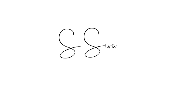 Also we have S Siva name is the best signature style. Create professional handwritten signature collection using Andilay-7BmLP autograph style. S Siva signature style 4 images and pictures png