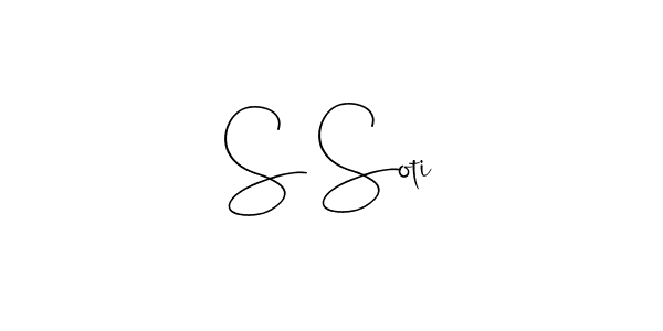 Similarly Andilay-7BmLP is the best handwritten signature design. Signature creator online .You can use it as an online autograph creator for name S Soti. S Soti signature style 4 images and pictures png