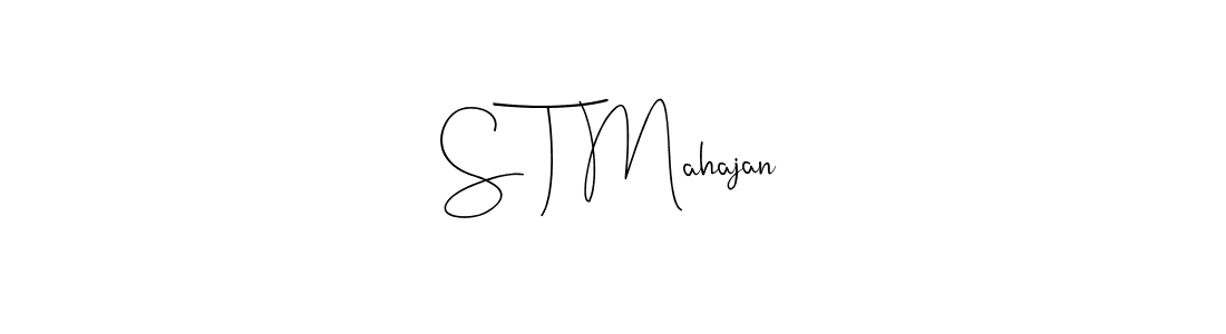 Here are the top 10 professional signature styles for the name S T Mahajan. These are the best autograph styles you can use for your name. S T Mahajan signature style 4 images and pictures png