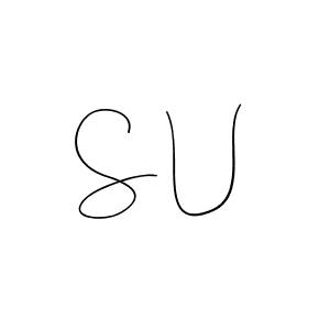 The best way (Andilay-7BmLP) to make a short signature is to pick only two or three words in your name. The name S U include a total of six letters. For converting this name. S U signature style 4 images and pictures png