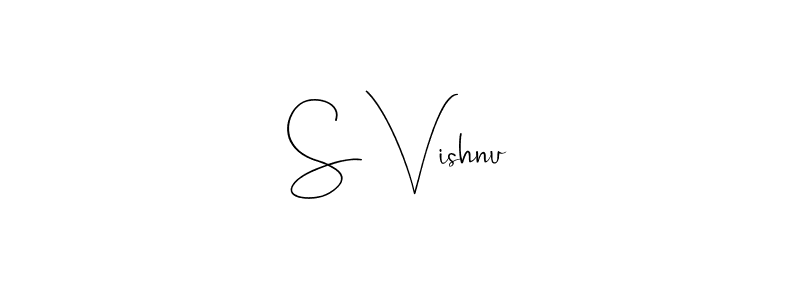 Here are the top 10 professional signature styles for the name S Vishnu. These are the best autograph styles you can use for your name. S Vishnu signature style 4 images and pictures png