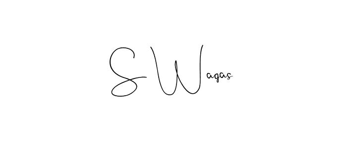 You can use this online signature creator to create a handwritten signature for the name S Waqas. This is the best online autograph maker. S Waqas signature style 4 images and pictures png