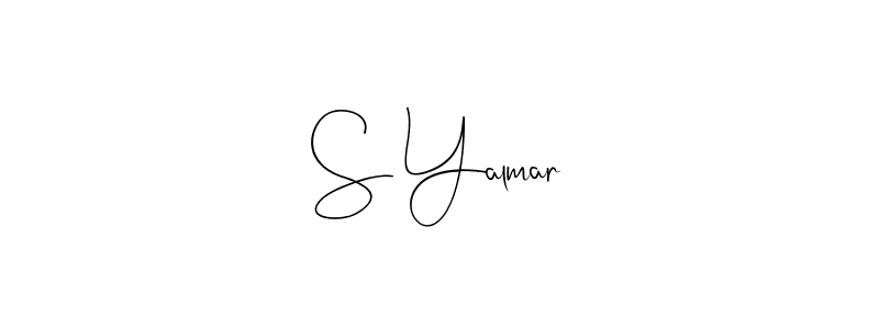 Best and Professional Signature Style for S Yalmar. Andilay-7BmLP Best Signature Style Collection. S Yalmar signature style 4 images and pictures png