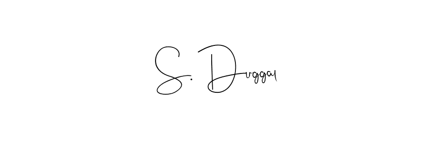 Check out images of Autograph of S. Duggal name. Actor S. Duggal Signature Style. Andilay-7BmLP is a professional sign style online. S. Duggal signature style 4 images and pictures png