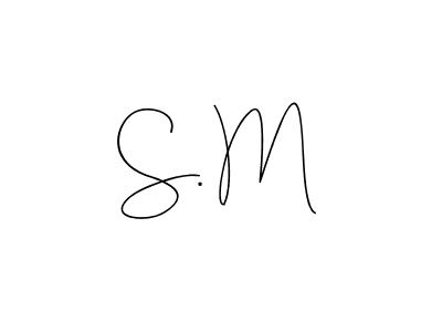 Use a signature maker to create a handwritten signature online. With this signature software, you can design (Andilay-7BmLP) your own signature for name S. M. S. M signature style 4 images and pictures png