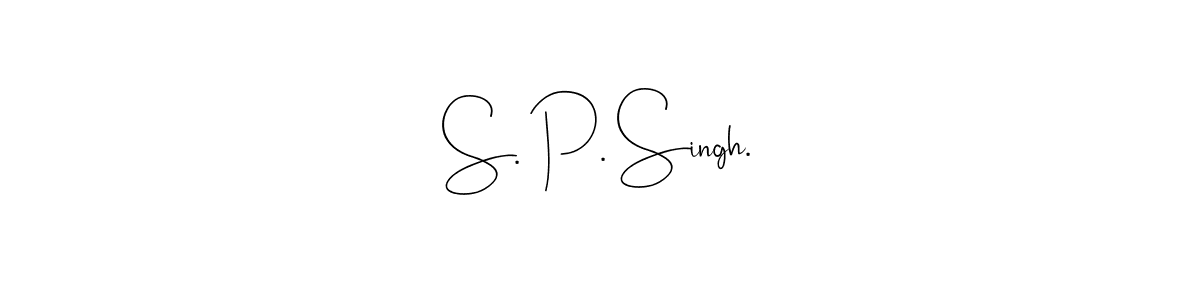 Best and Professional Signature Style for S. P. Singh.. Andilay-7BmLP Best Signature Style Collection. S. P. Singh. signature style 4 images and pictures png