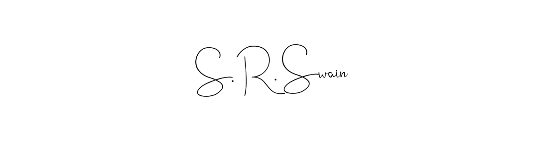 Similarly Andilay-7BmLP is the best handwritten signature design. Signature creator online .You can use it as an online autograph creator for name S. R. Swain. S. R. Swain signature style 4 images and pictures png